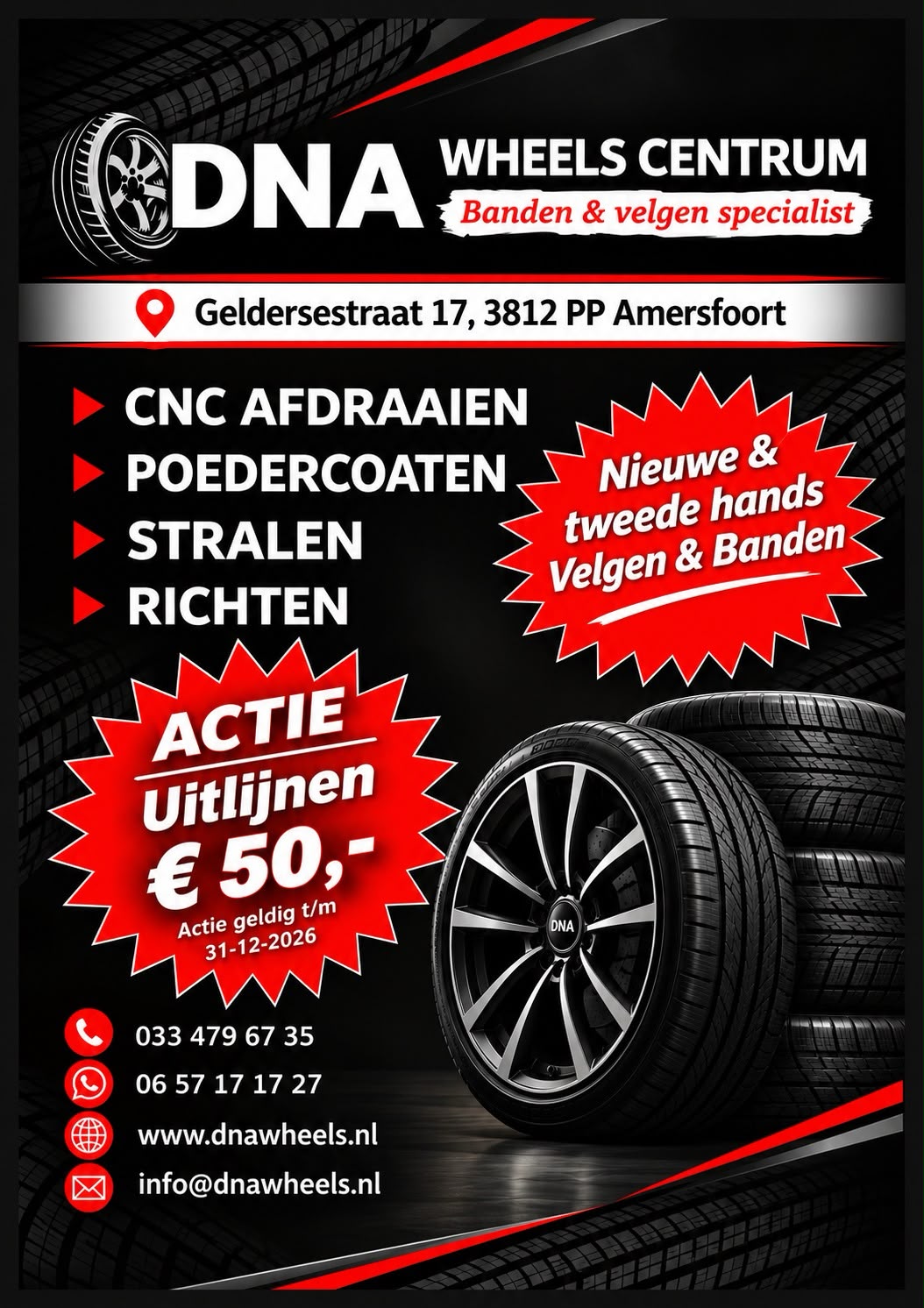 Auto uitlijnen bij DNA Wheels Amersfoort